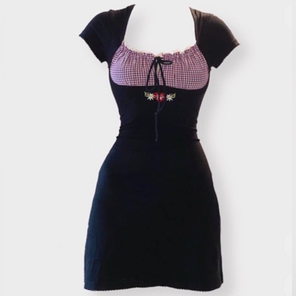 Milkmaid Mini Dress